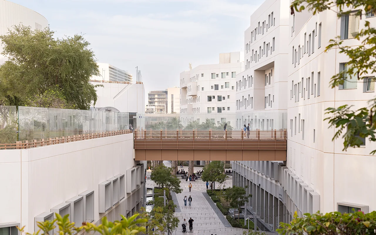 Sample image: the NYU Abu Dhabi campus